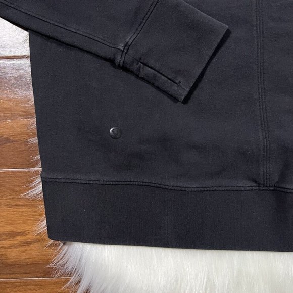 Lululemon Size 6 Black Go Forward Pullover Sweatshirt - Picture 9 of 9